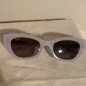 Ray-Ban Purple Cat-Eye Sunglasses